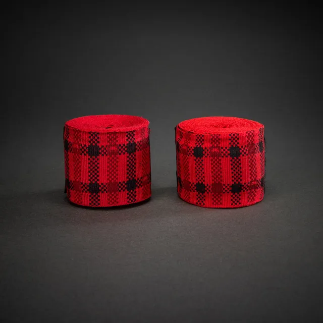 venum-kontact-evo-tartan-boxing-bandagen-fury-rot image 1