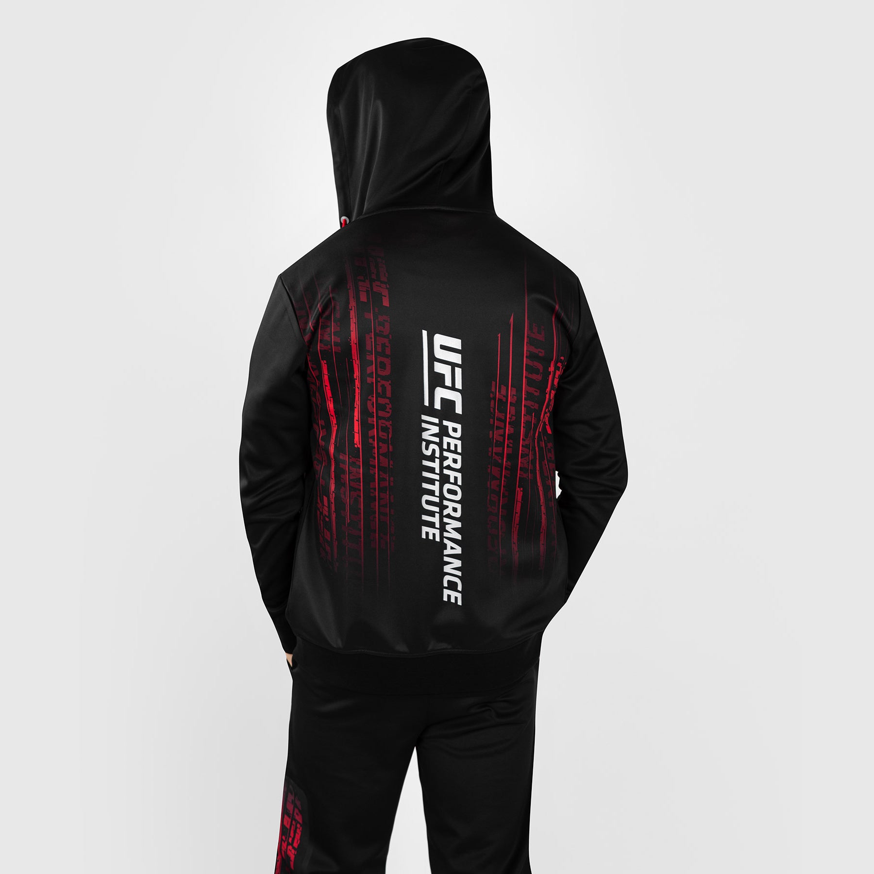 ufc-venum-performance-institute-2-0-herren-zip-hoodie-schwarz-rot image 5