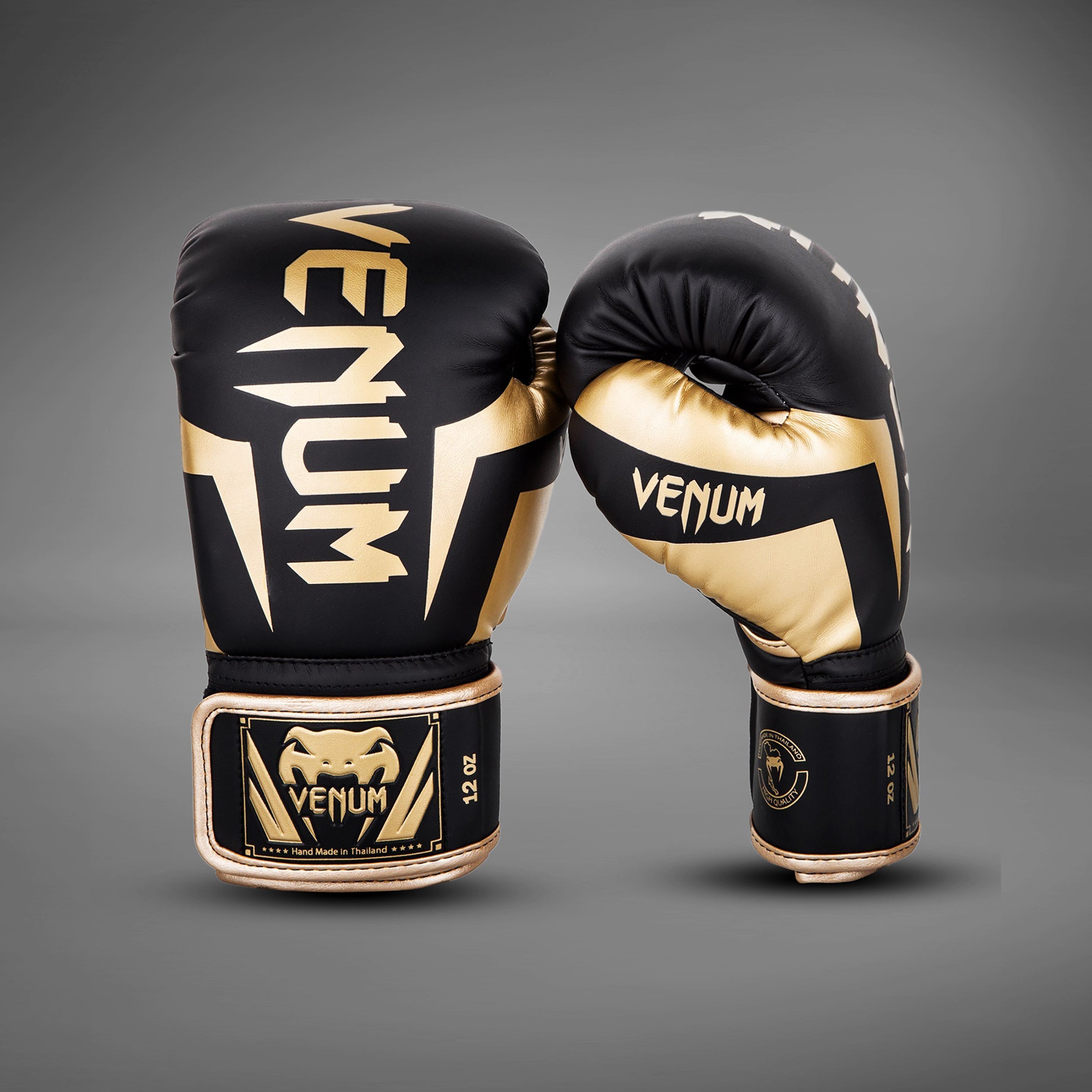 venum-elite-boxhandschuhe-schwarz-gold image 1