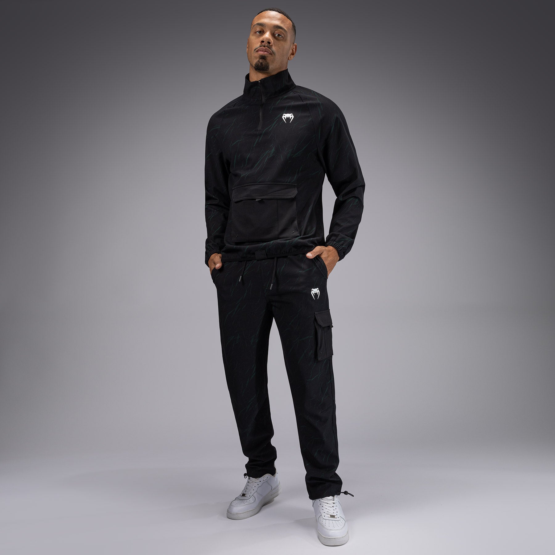 venum-trooper-herren-trainingsanzug-jacke-schwarz-forstgr-n image 4
