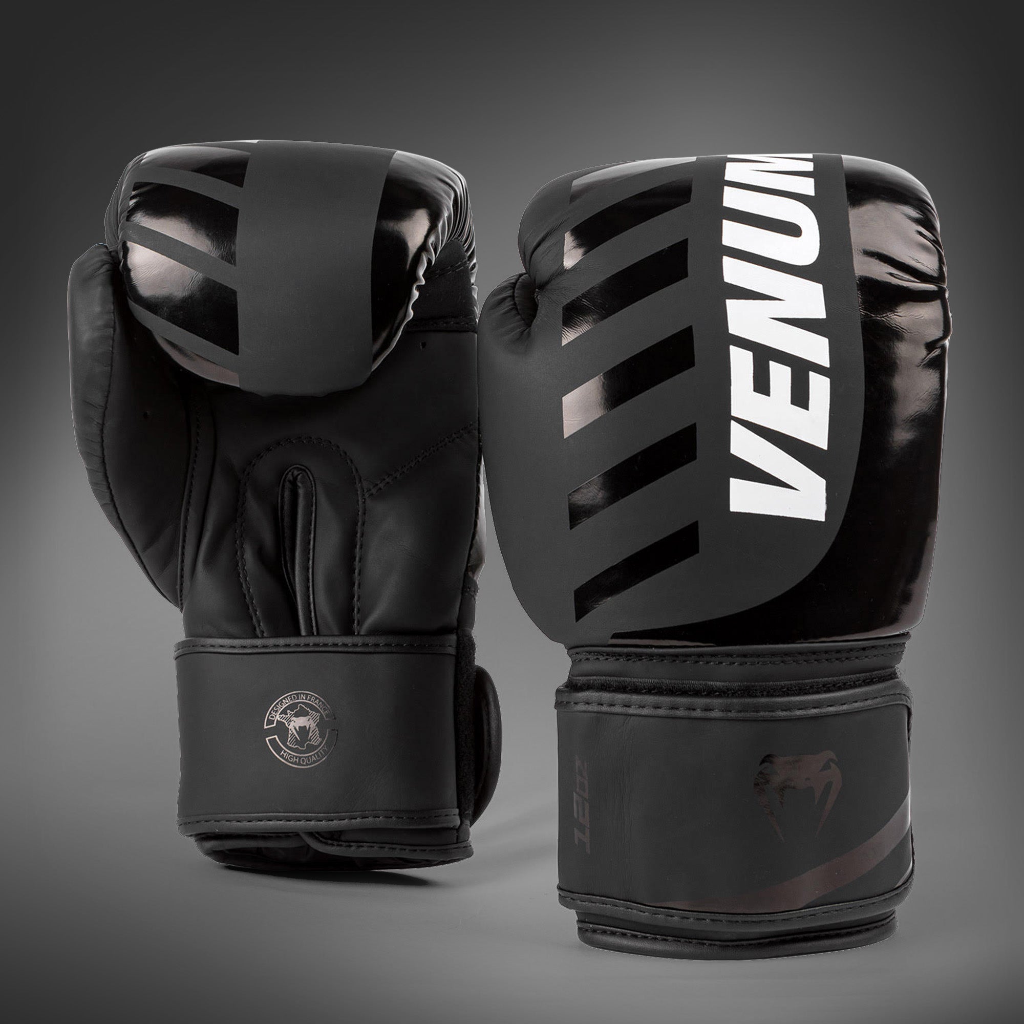 venum-contender-shockwave-boxhandschuhe-schwarz image 2