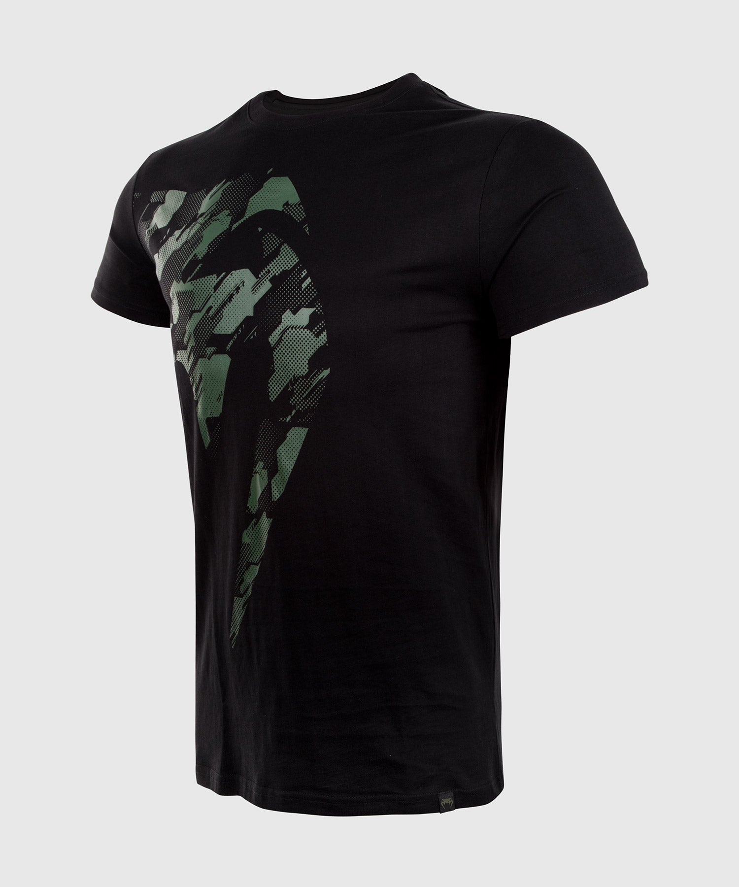 venum-tecmo-giant-t-shirt-schwarz-khaki image 3
