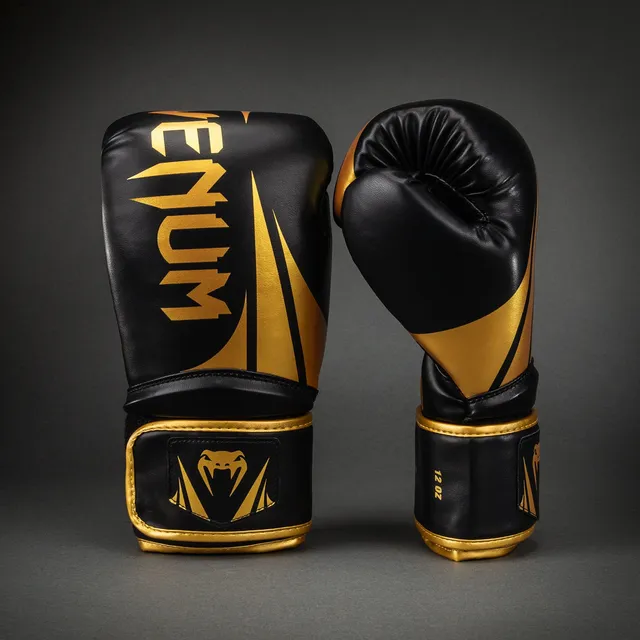venum-challenger-2-5-boxhandschuhe-schwarz-gold image 1