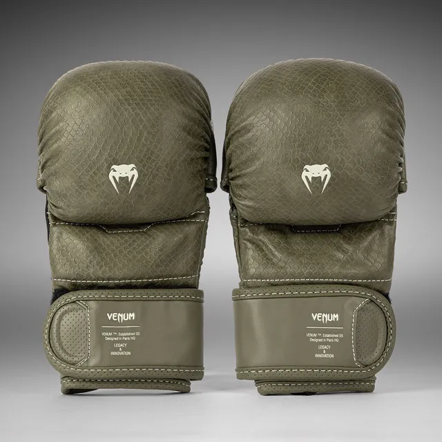 venum-impact-evo-scales-mma-sparringhandschuhe-armygr-n image 1