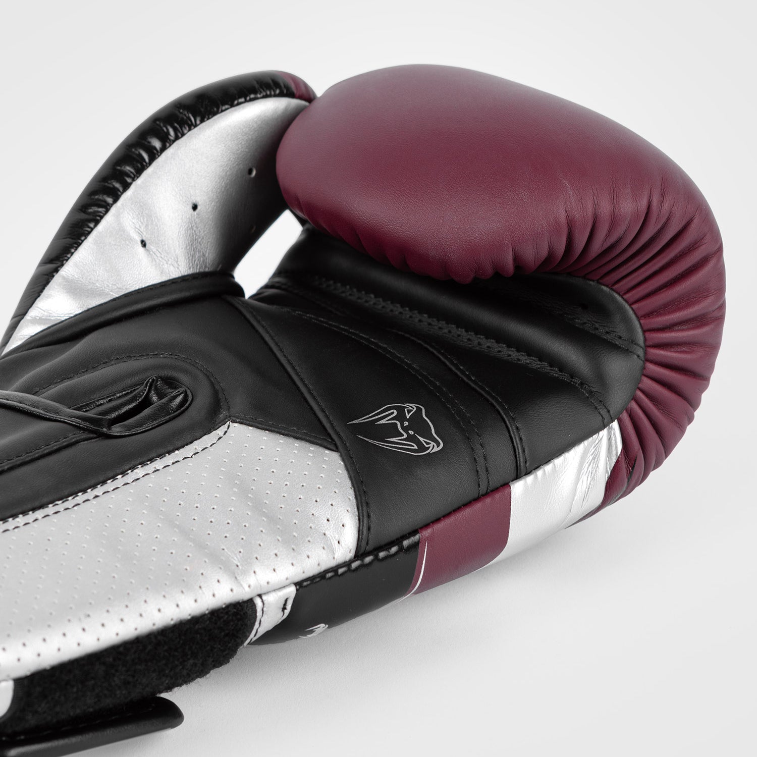 venum-elite-evo-boxhandschuhe-burgund-silber image 6