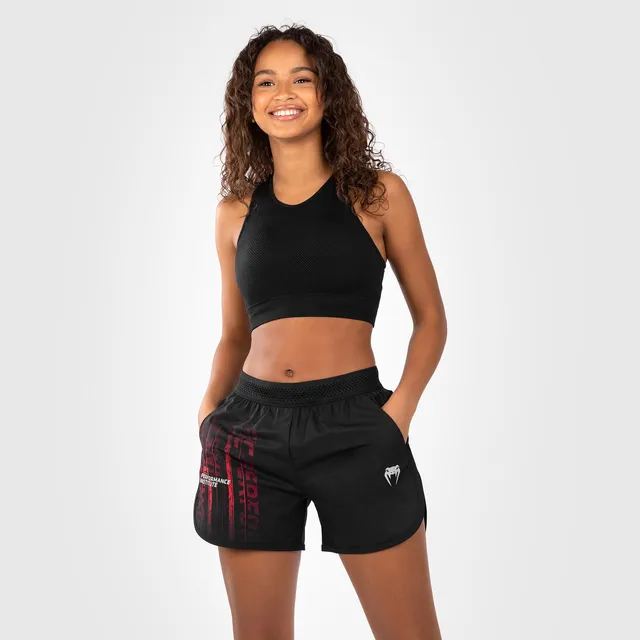 ufc-venum-performance-institute-2-0-trainingsshort-damen-schwarz-rot image 1