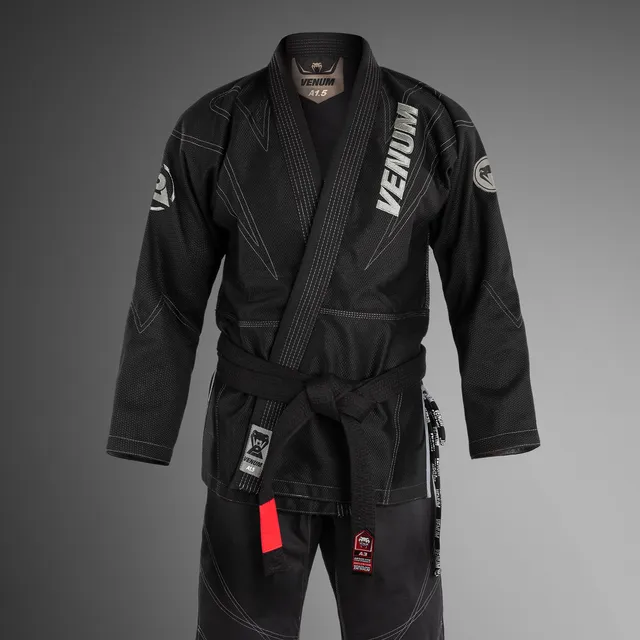 venum-x-polaris-bjj-gi-schwarz-grau image 1
