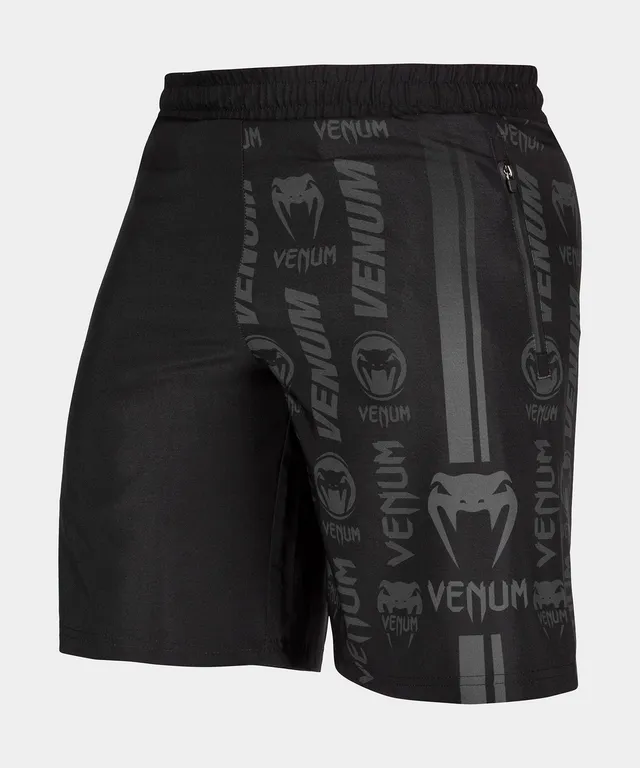 venum-logos-fitness-shorts-herren-schwarz-schwarz image 1