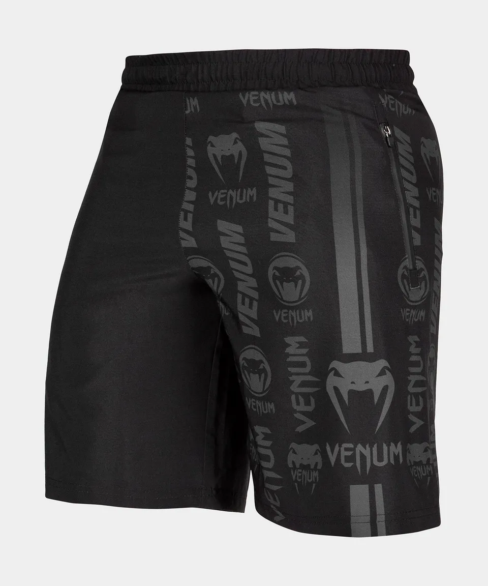 venum-logos-fitness-shorts-herren-schwarz-schwarz image 1