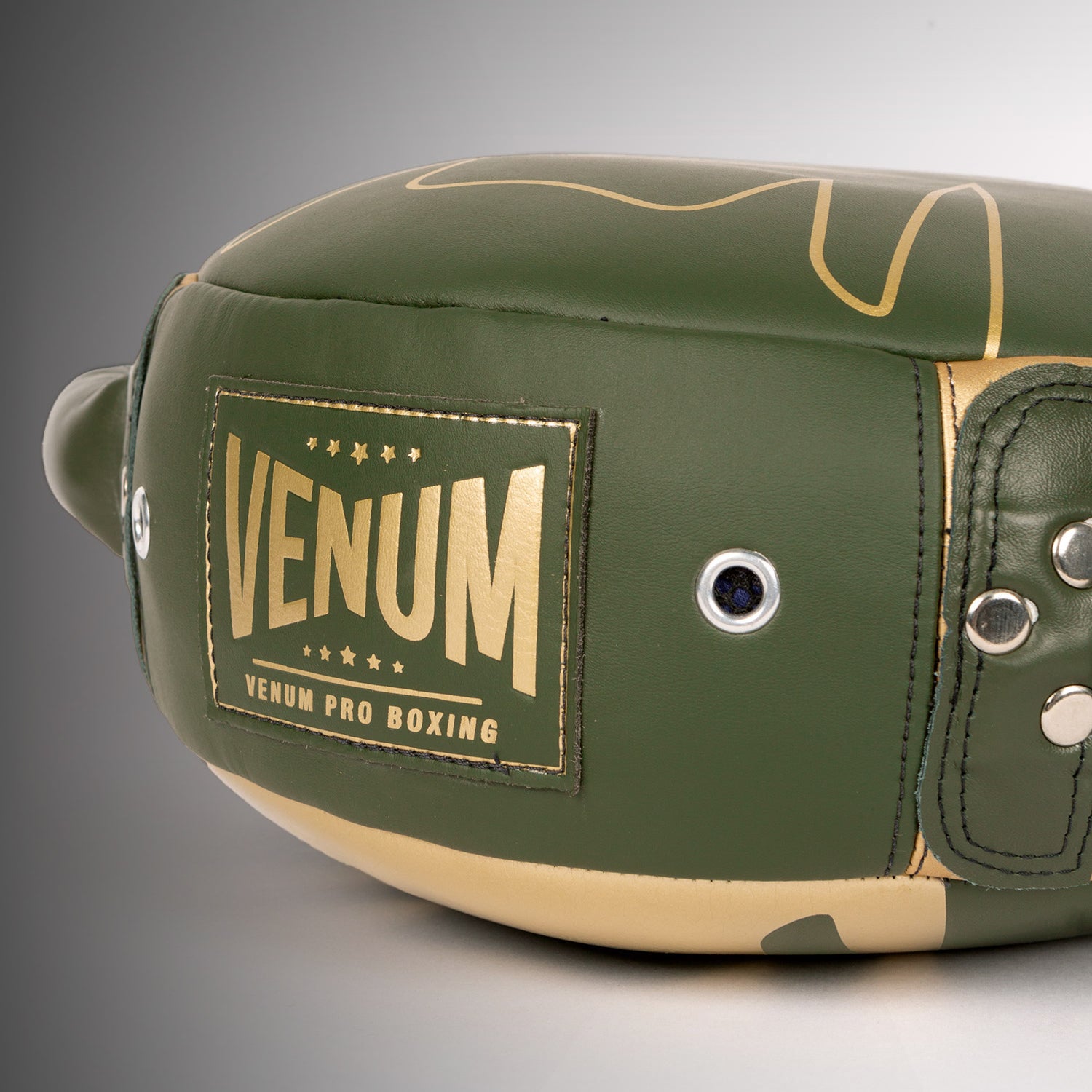 venum-pro-boxing-rundschlag-schild-pratze-khaki-gold image 6