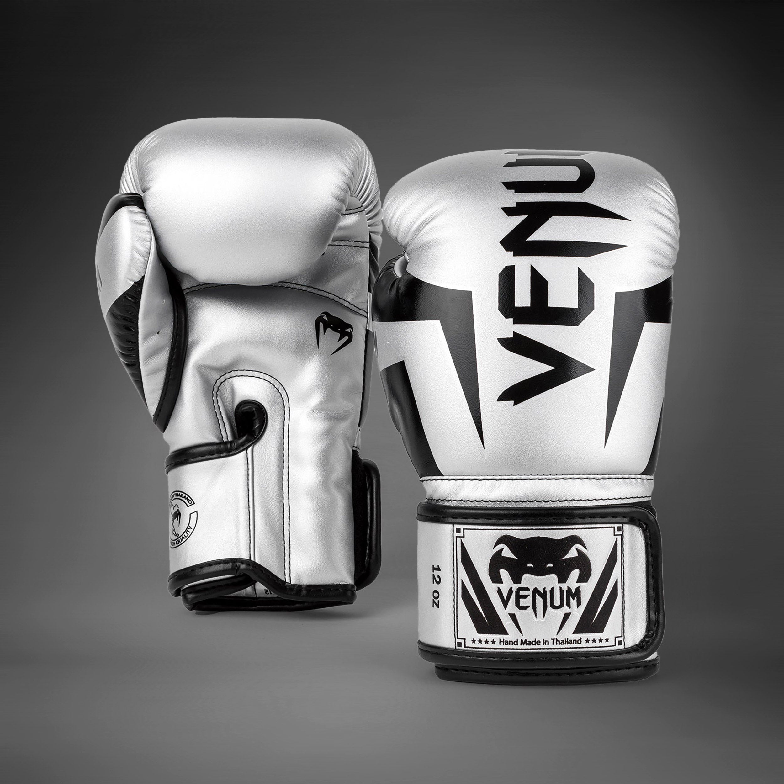 venum-elite-boxhandschuhe-silber-schwarz image 3