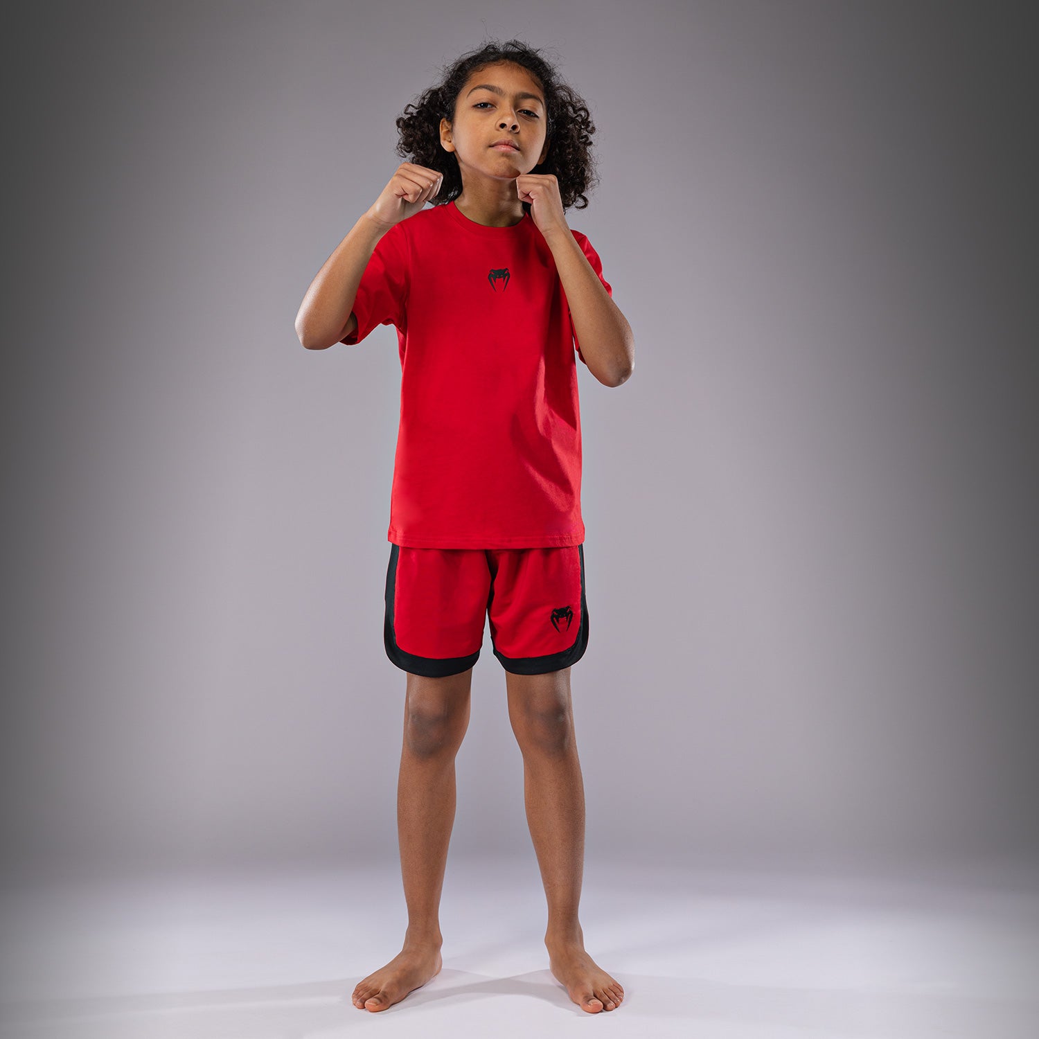 venum-contender-kids-t-shirt-kirschrot image 4