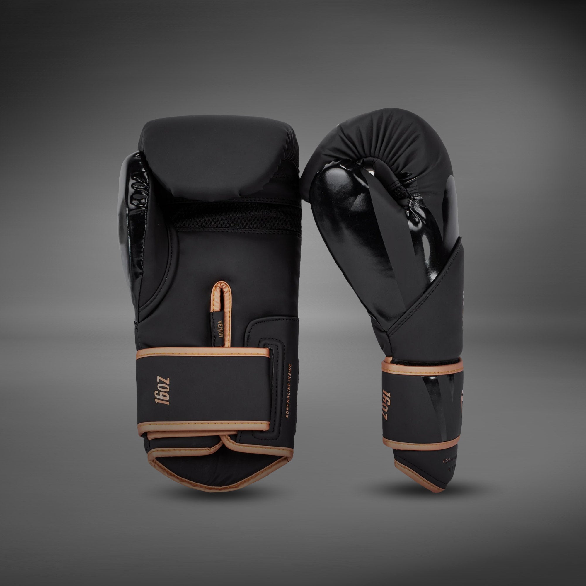 venum-challenger-4-0-boxhandschuhe-schwarz-bronze image 2