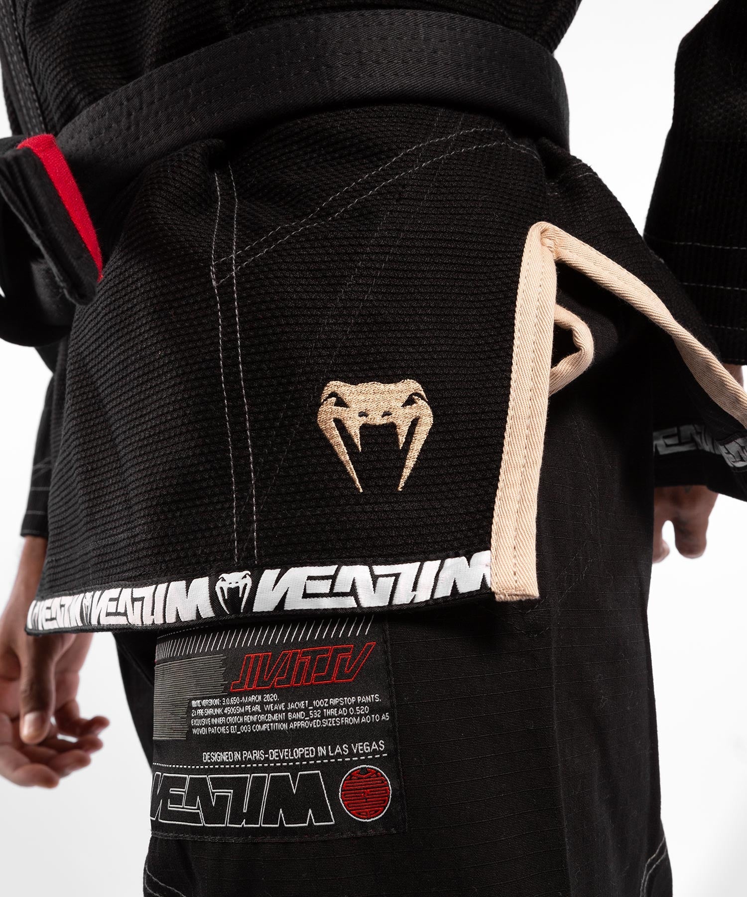 venum-elite-3-0-bjj-kimono-schwarz image 6