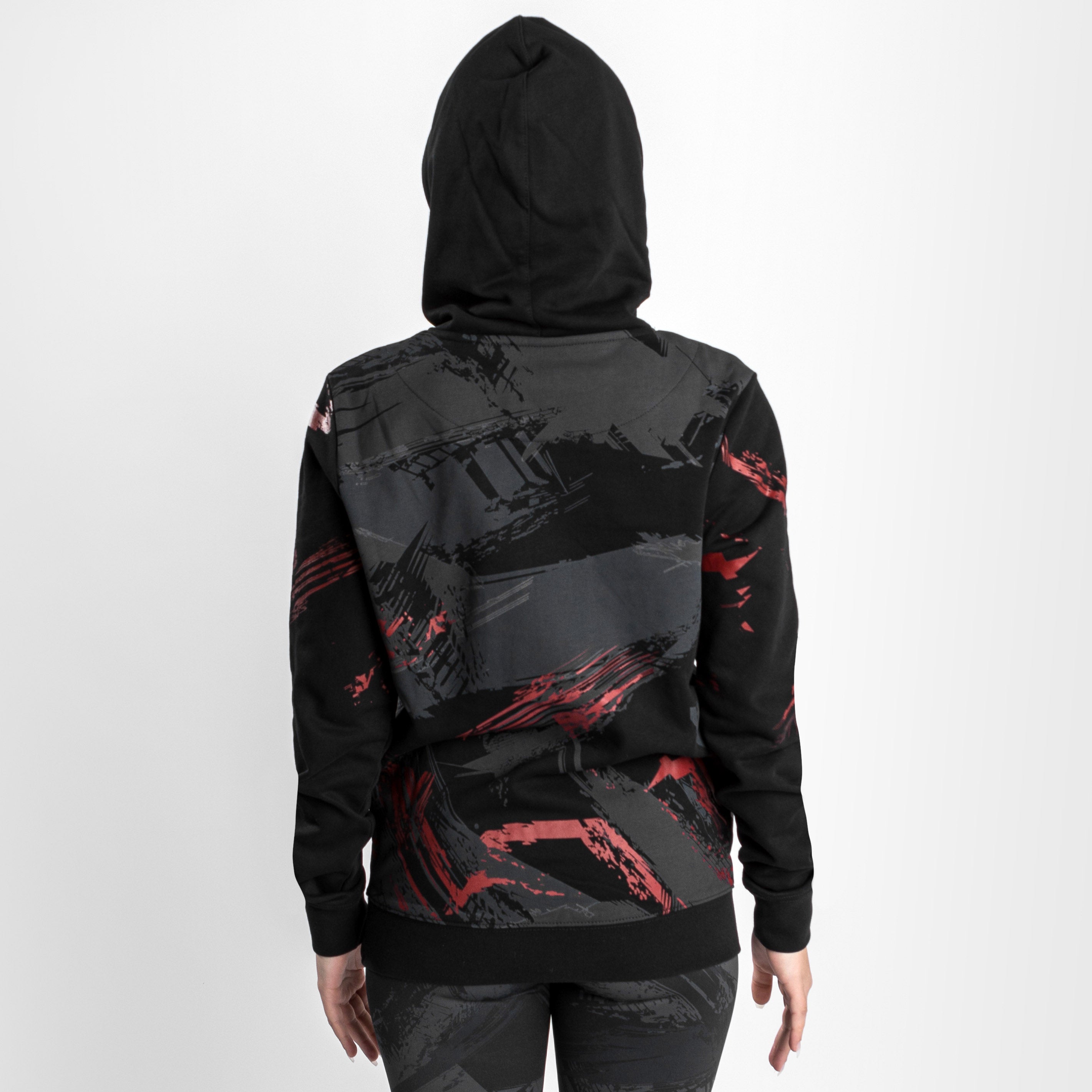 ufc-venum-authentic-fight-week-2-0-hooded-sweatshirt-damen-schwarz image 2