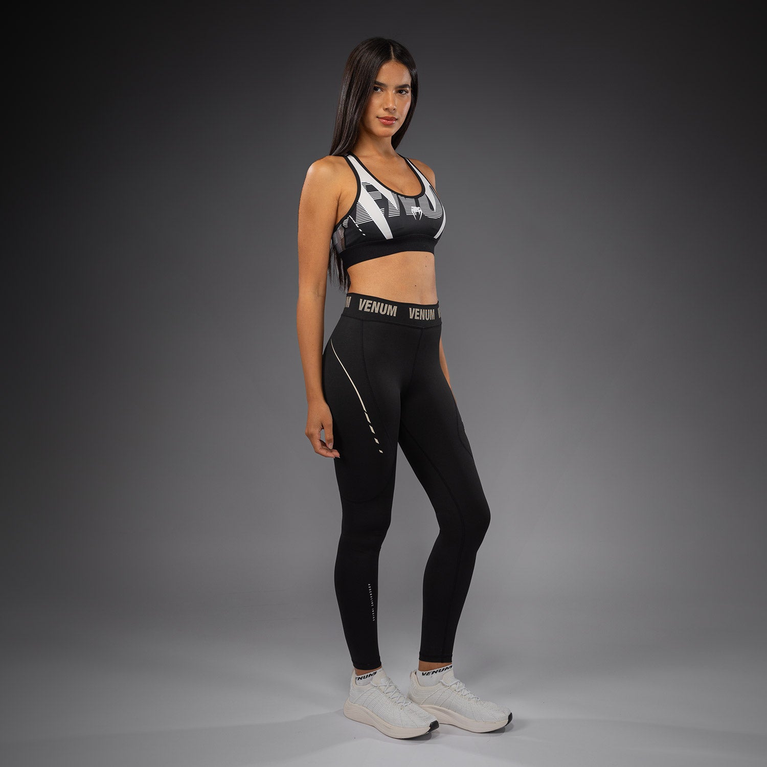 venum-adrenaline-damen-leggings-schwarz-elfenbein image 7