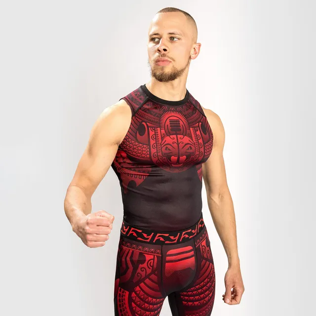 venum-nakahi-rashguard-rmellos-schwarz-rot image 1