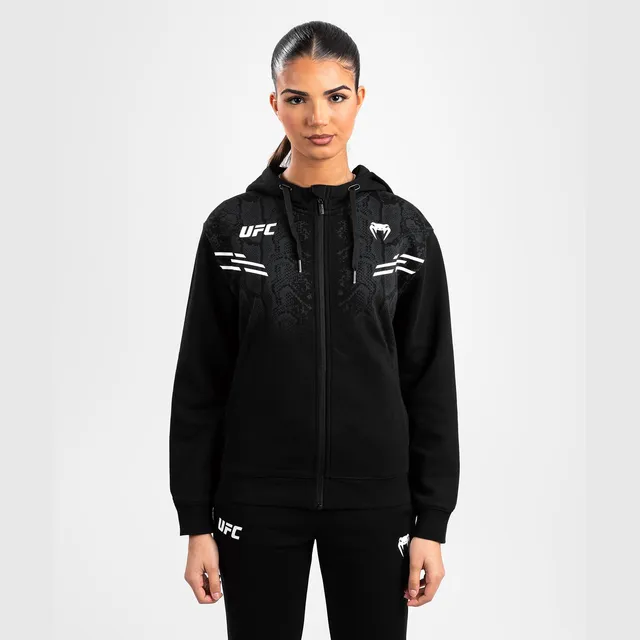 venum-ufc-adrenaline-replica-zip-hoodie-schwarz-damen image 1