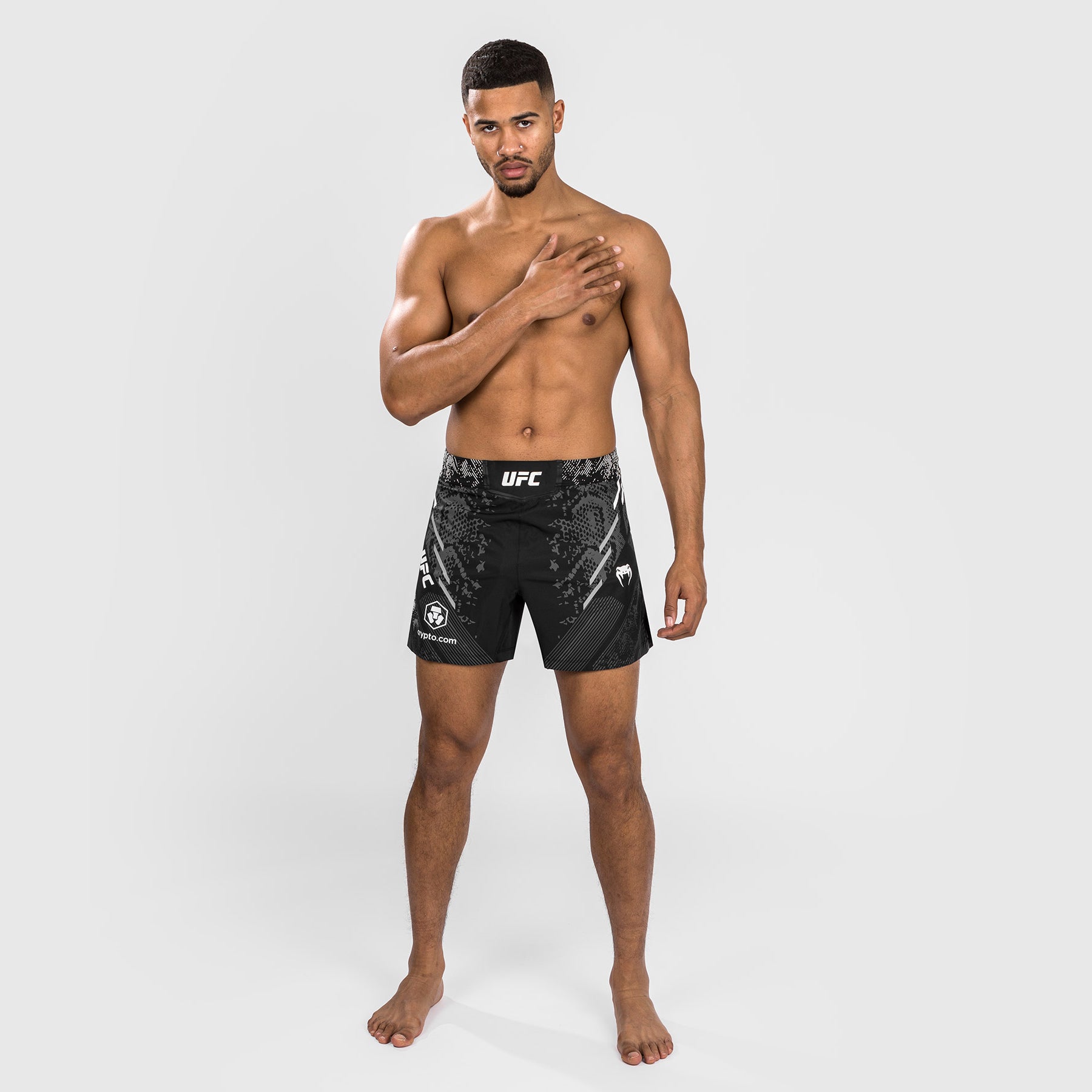 ufc-adrenaline-by-venum-authentic-fight-night-kampfshorts-kurz-schwarz-herren image 2