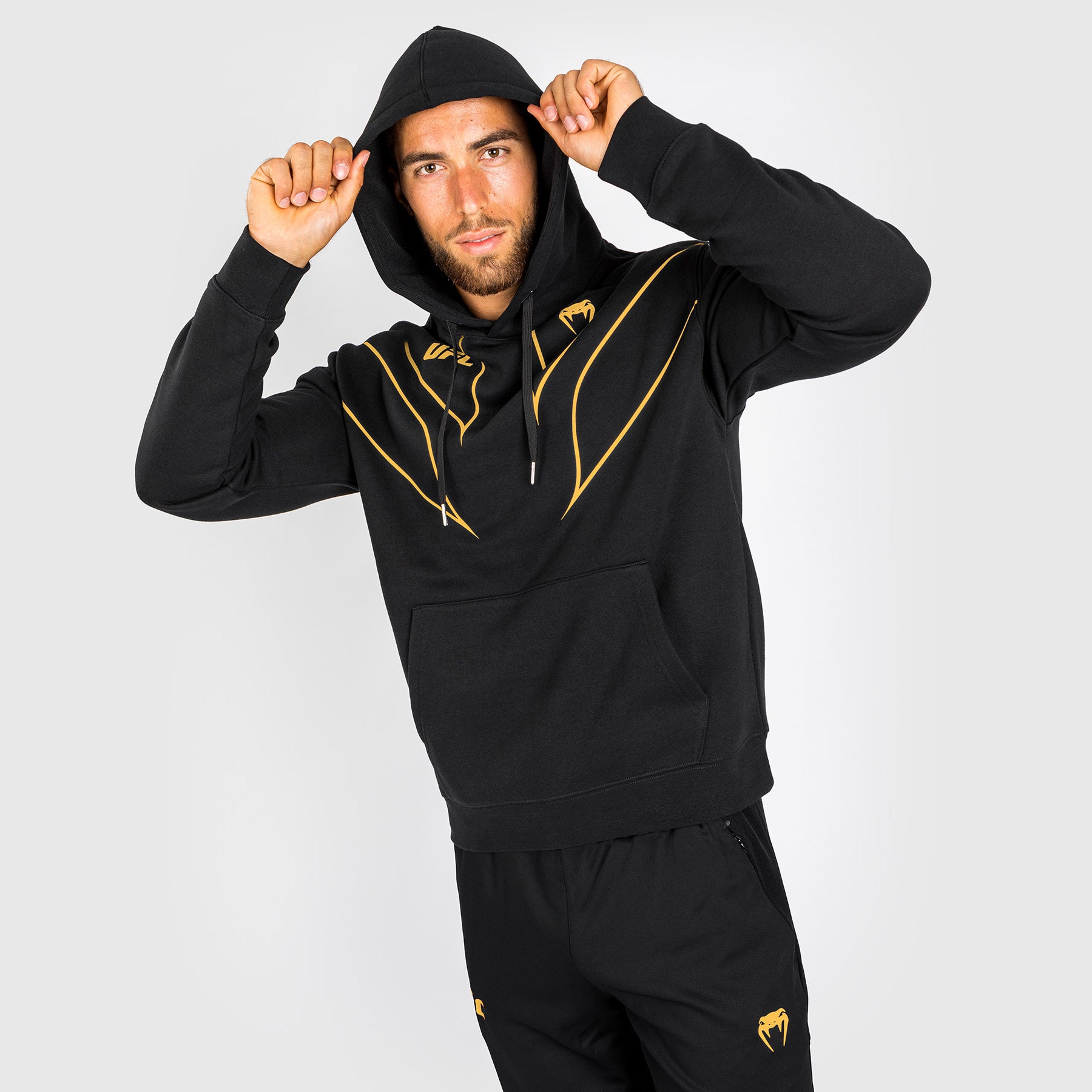 ufc-venum-replica-2-0-hoodie-full-zip-herren-schwarz image 4
