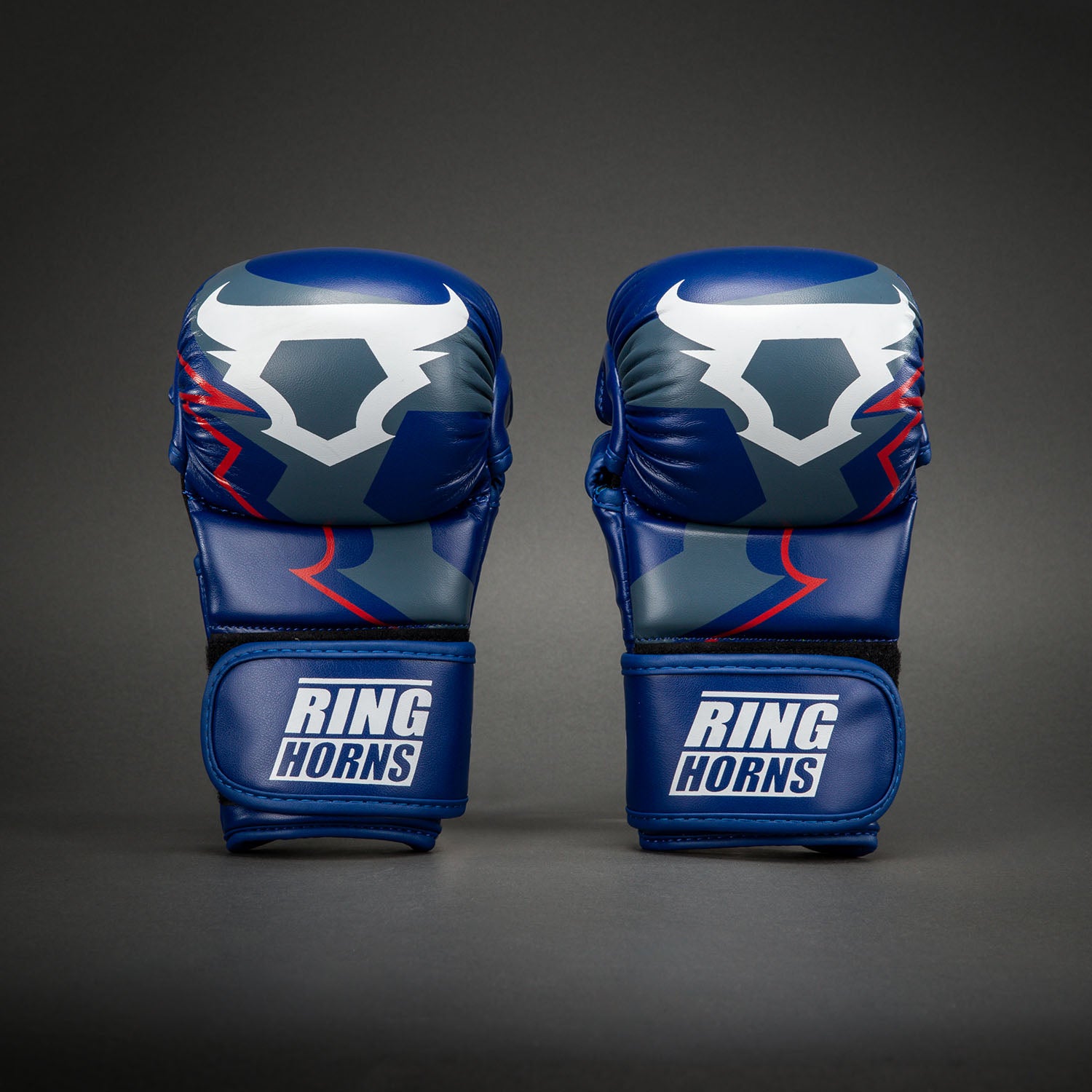 ringhorns-charger-by-venum-mma-sparringhandschuhe-marineblau-rot image 2