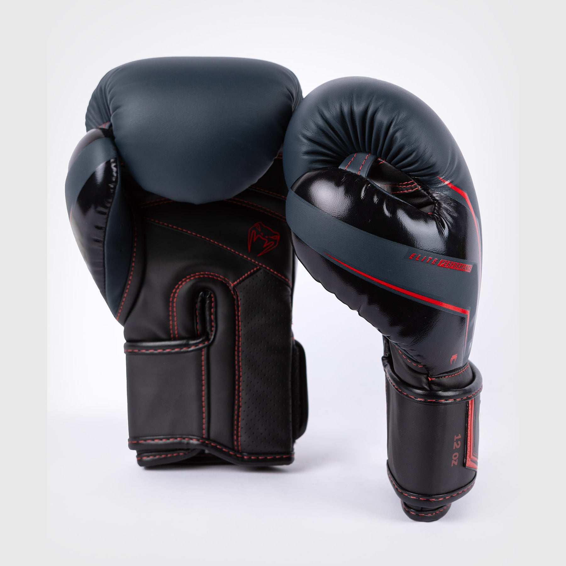 venum-elite-evo-boxhandschuhe-navy-schwarz-rot image 2