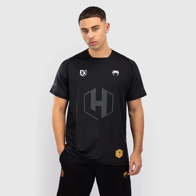 foot-korner-x-venum-hexagon-mma-t-shirt-herren-schwarz-silber image 1