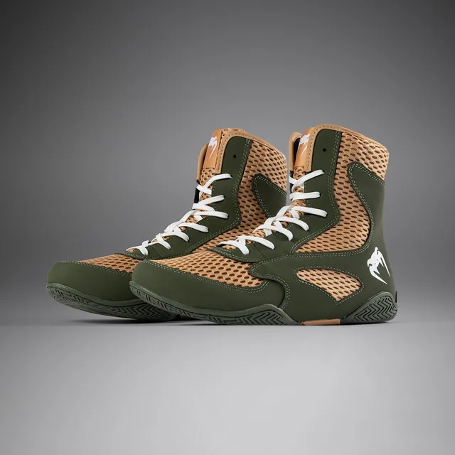 venum-contender-boxschuhe-milit-rgr-n-sand image 1