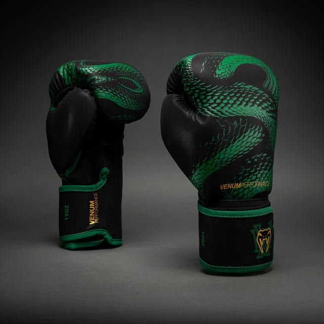 venum-matupa-boxhandschuhe-schwarz-gr-n-gold image 1