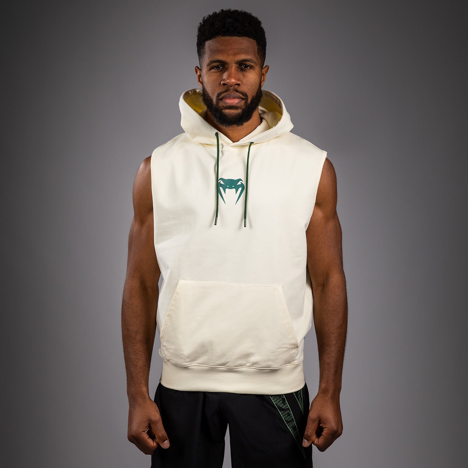 venum-sparring-rmelloser-hoodie-herren-vanille image 1