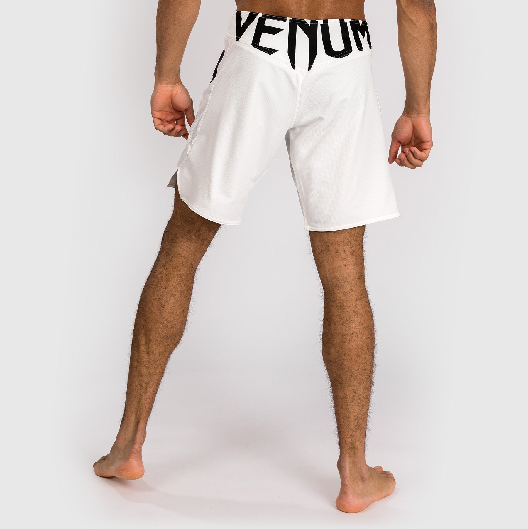 venum-light-5-0-fight-shorts-herren-wei-schwarz image 5
