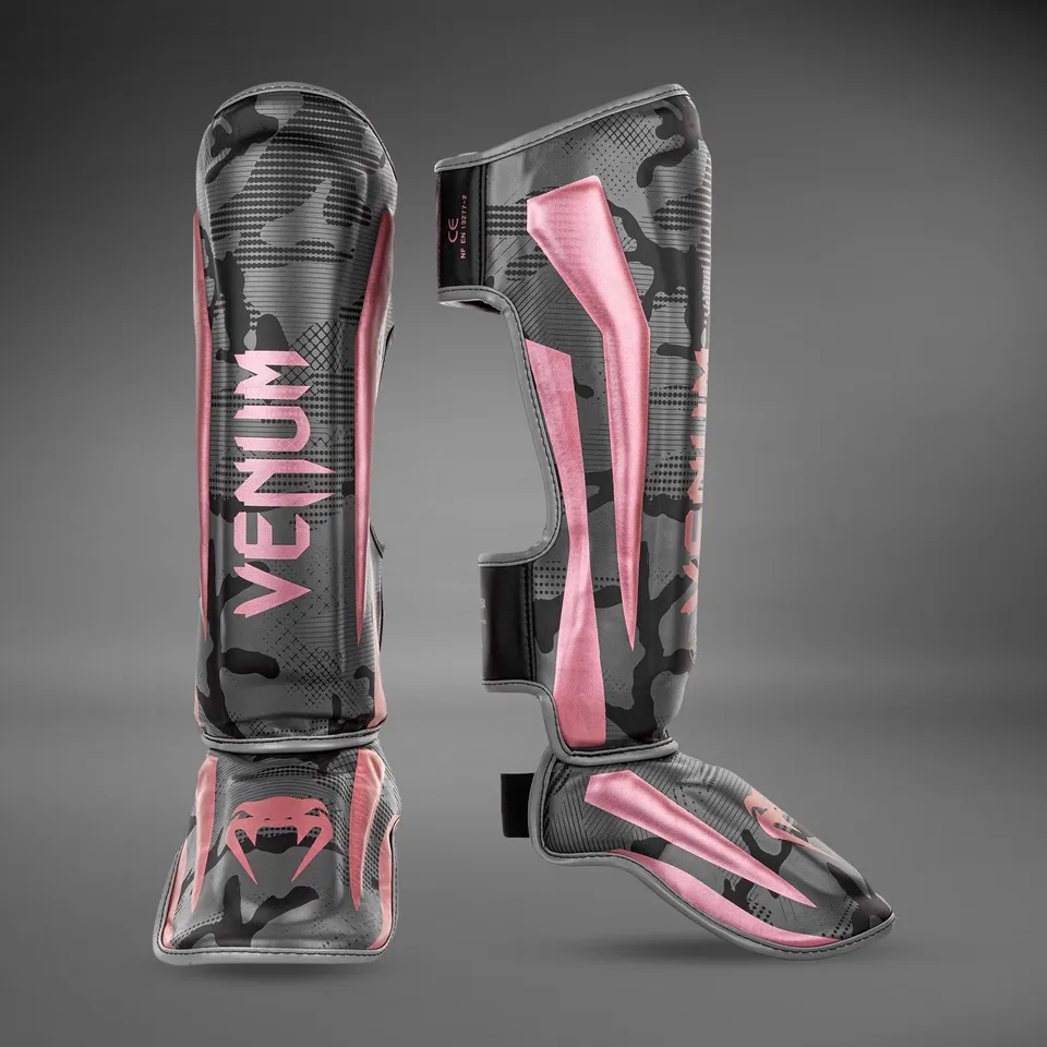 venum-elite-schienbeinsch-tzer-schwarz-rosa-gold image 1