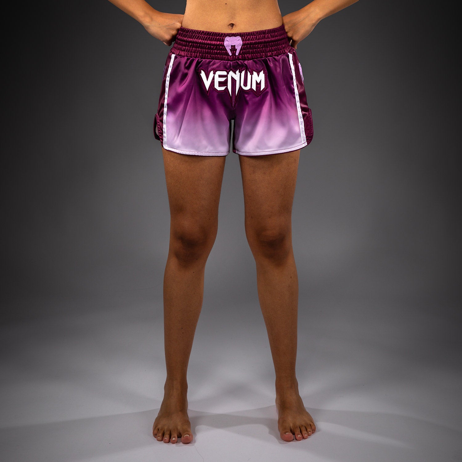 venum-iris-muay-thai-shorts-pflaume-wei-damen image 1