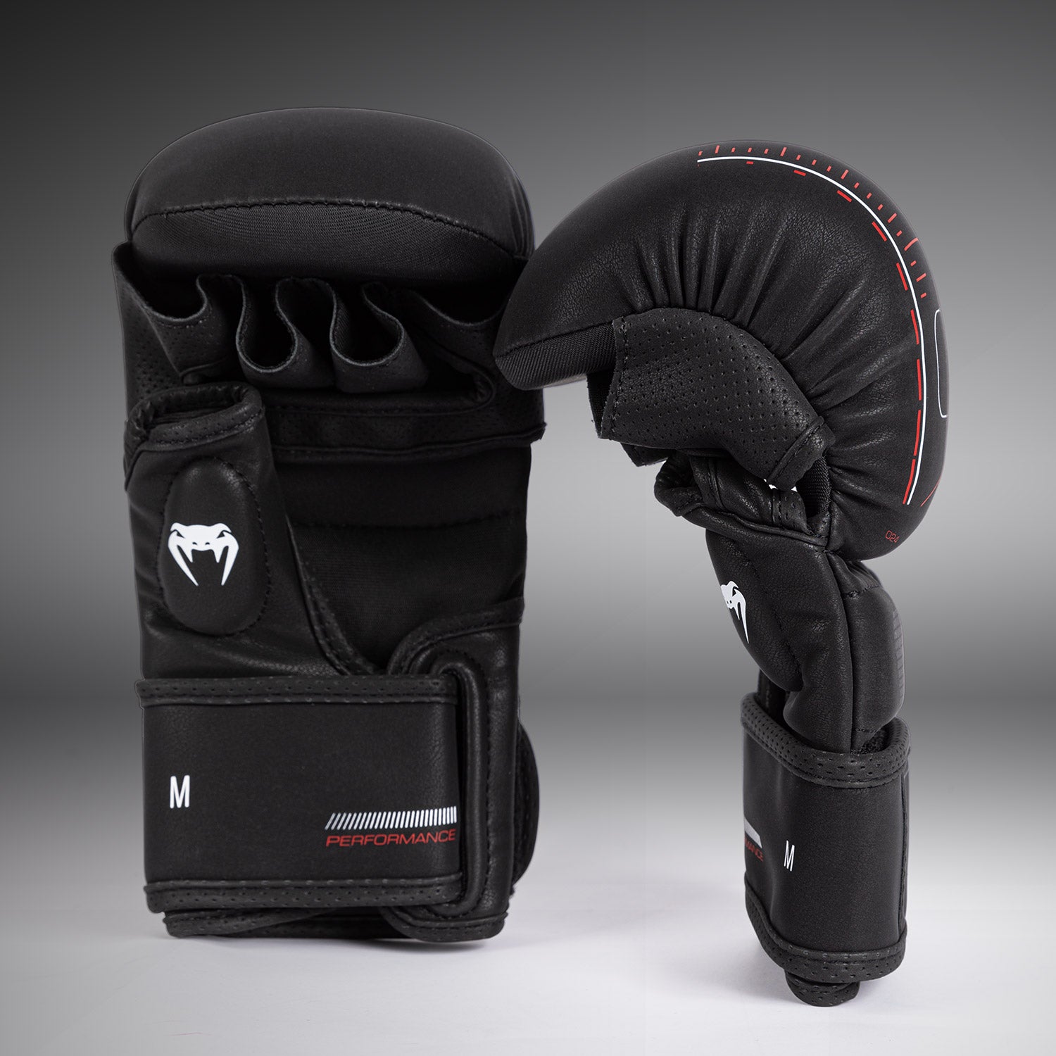 venum-tactical-xt-sparringhandschuhe-schwarz-feuerrot image 3