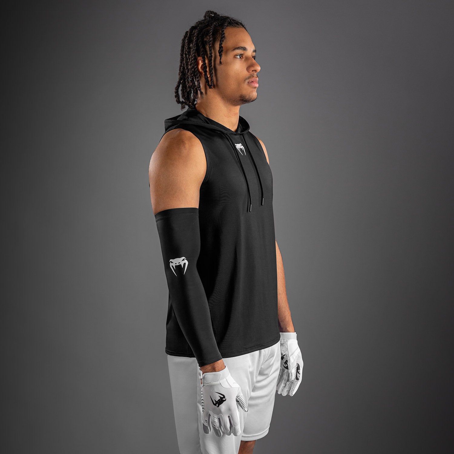 venum-elite-rmelloser-dry-tech-hoodie-schwarz image 2
