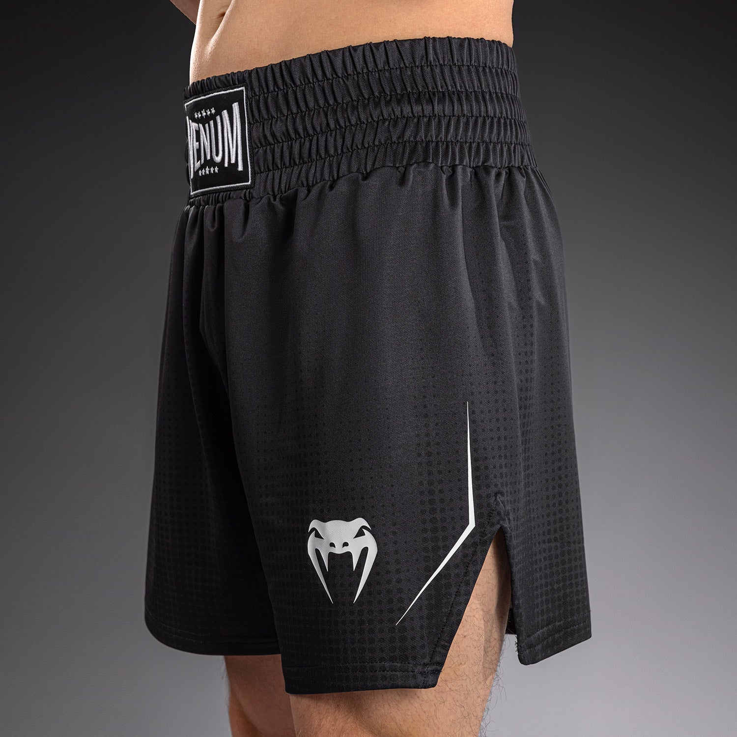 venum-stealth-boxshorts-herren-schwarz-wei image 2