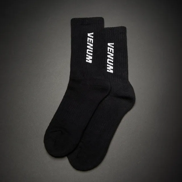 venum-essential-crew-socken-3er-pack-schwarz-wei image 1