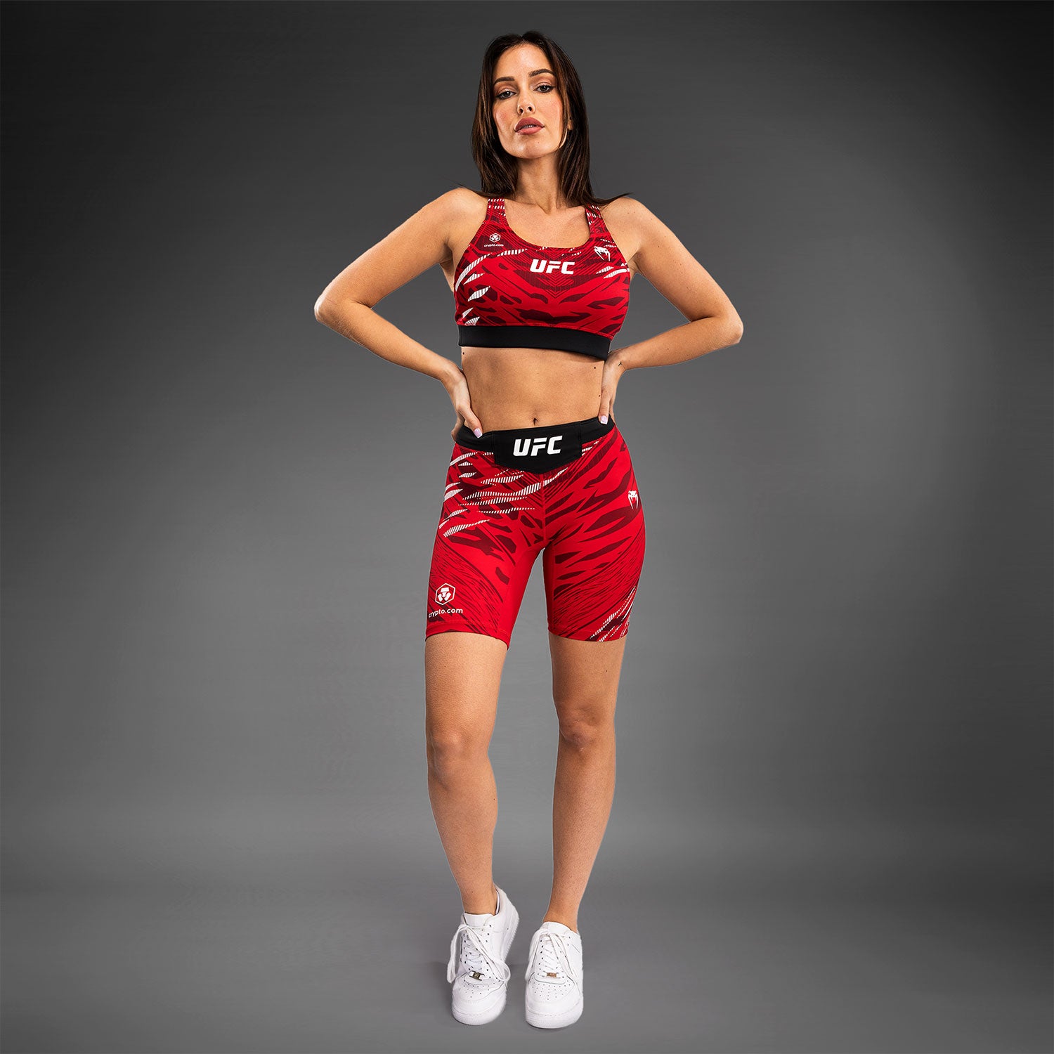 ufc-fusion-by-venum-authentic-fight-night-sport-bh-damen-rot image 7