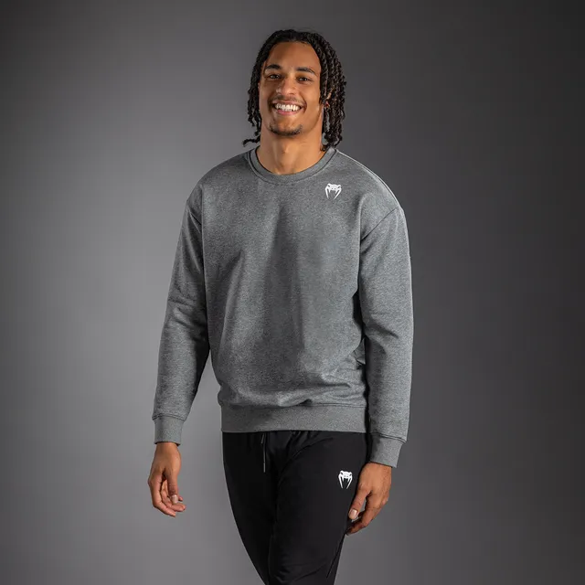 venum-lineup-fleece-sweatshirt-herren-grau-wei image 1