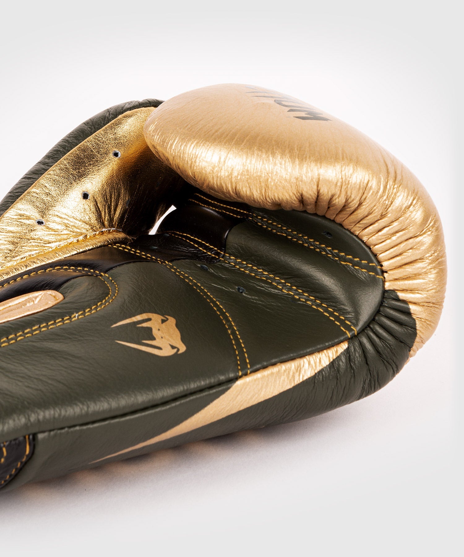 venum-hammer-professionelle-boxhandschuhe-klettverschluss-khaki-gold image 5