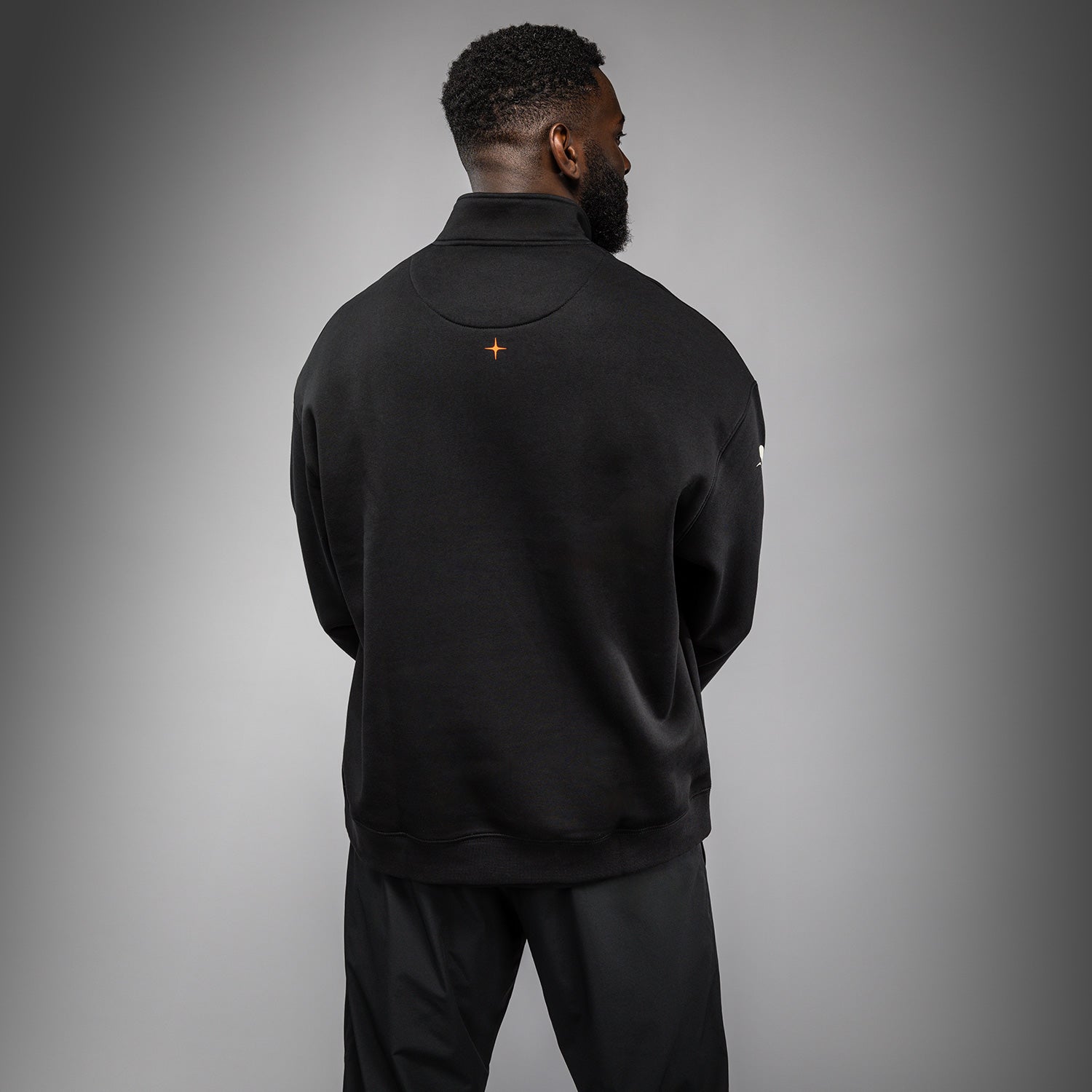 venum-eclipse-half-zip-sweatshirt-herren-schwarz-ivory image 3