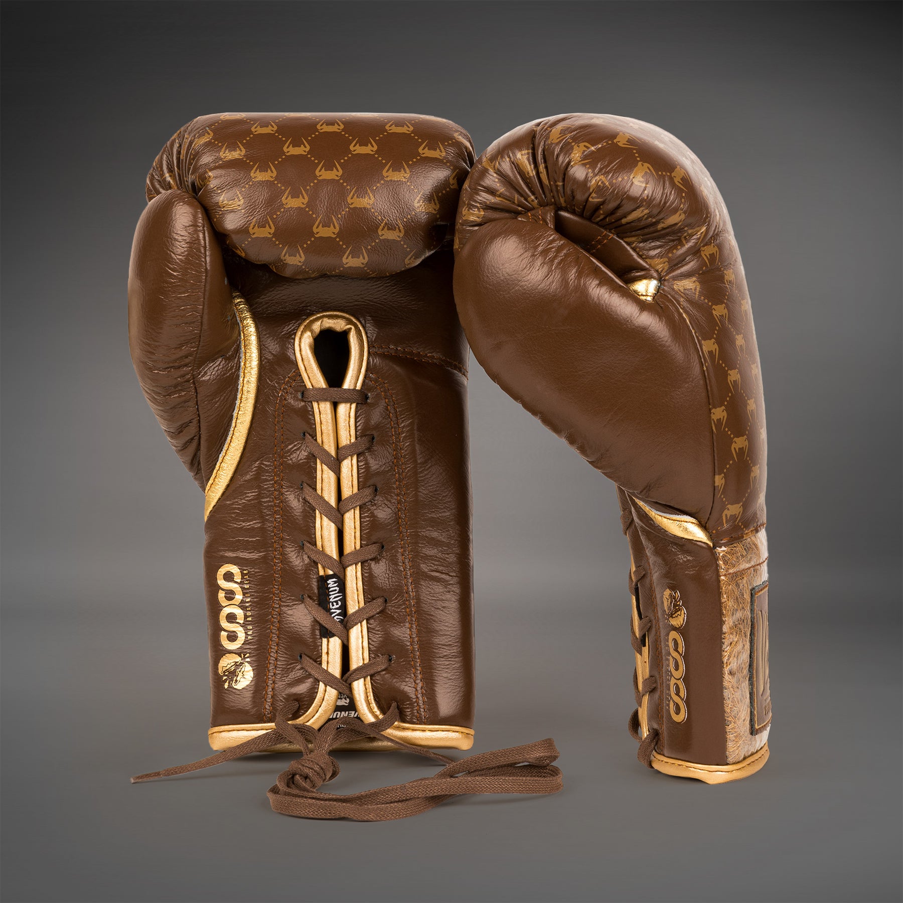 venum-coco-monogram-pro-boxhandschuhe-grizzly-brown image 3