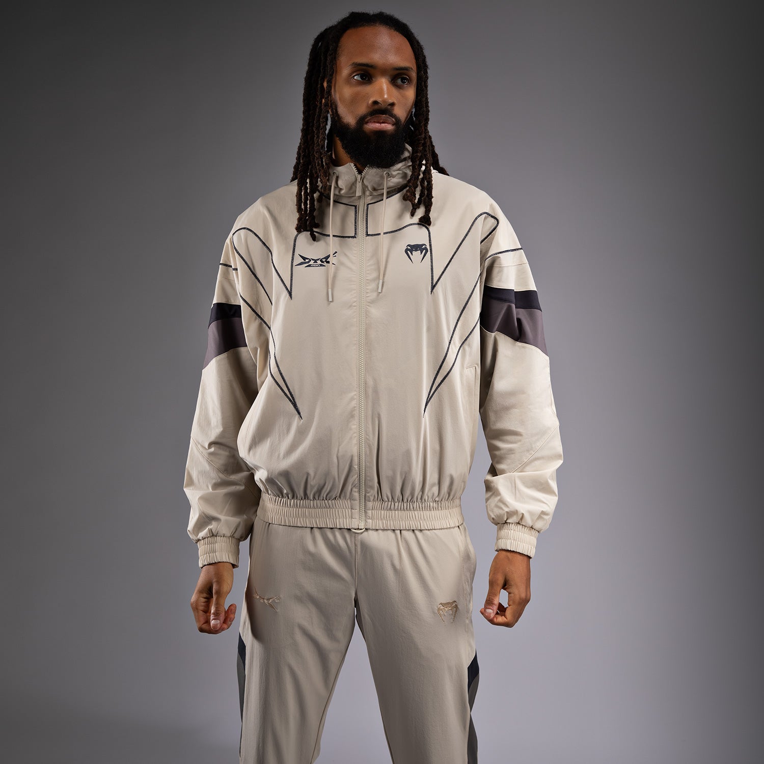 venum-x-dtr-fight-attack-90-trainingsanzugjacke-off-white-herren image 1