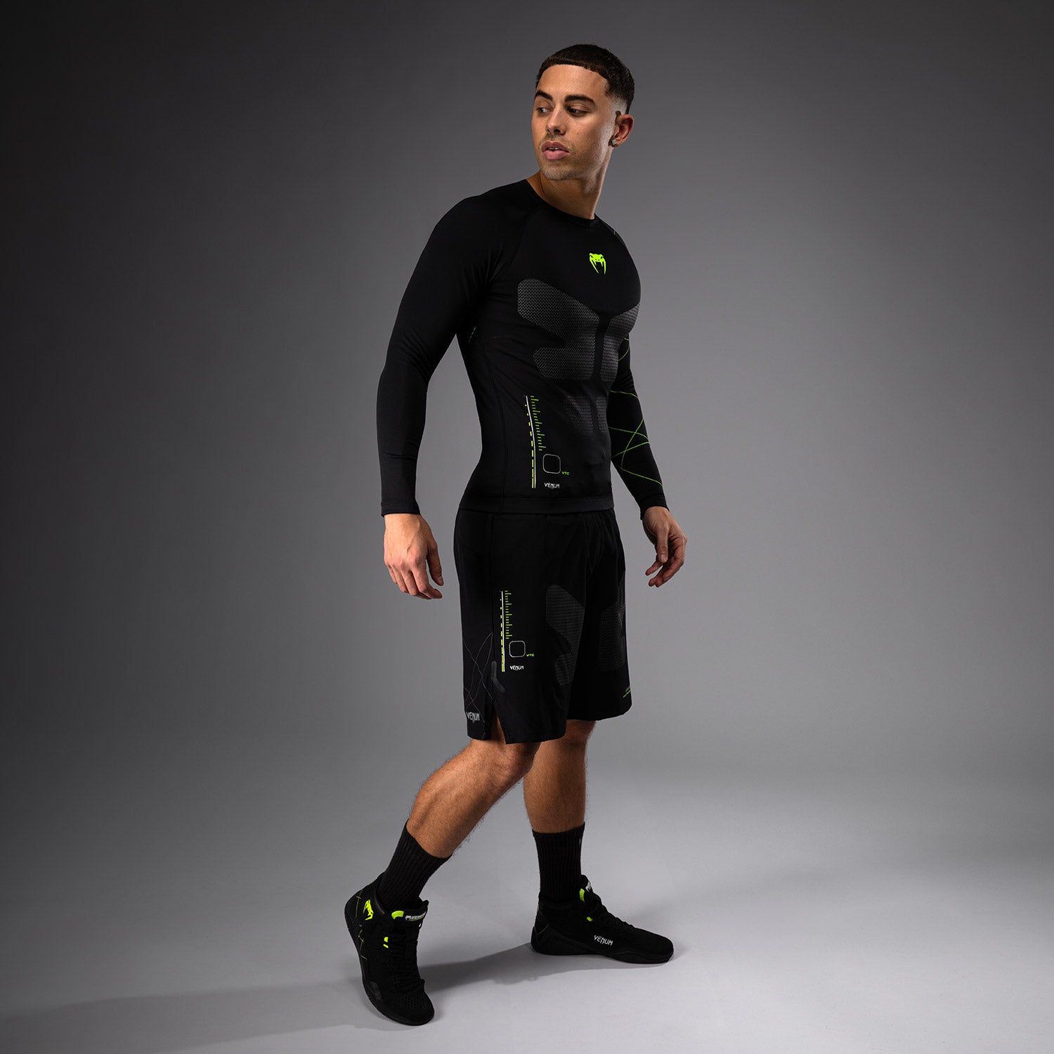 venum-training-camp-4-0-langarm-rashguard-herren-schwarz-neongr-n image 5