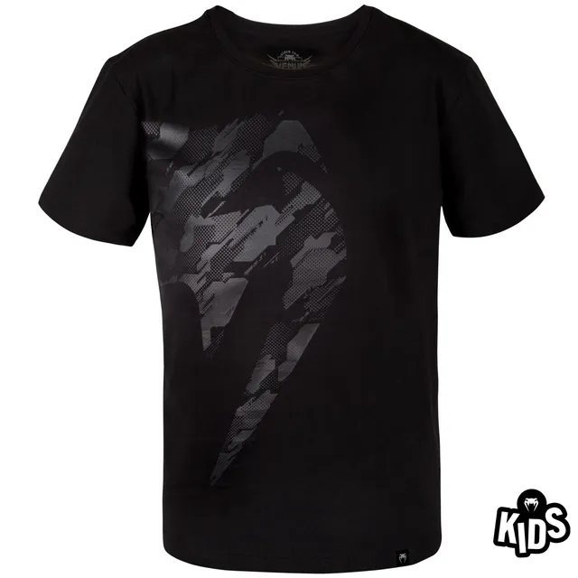 venum-tecmo-giant-kids-t-shirt-schwarz-khaki image 1