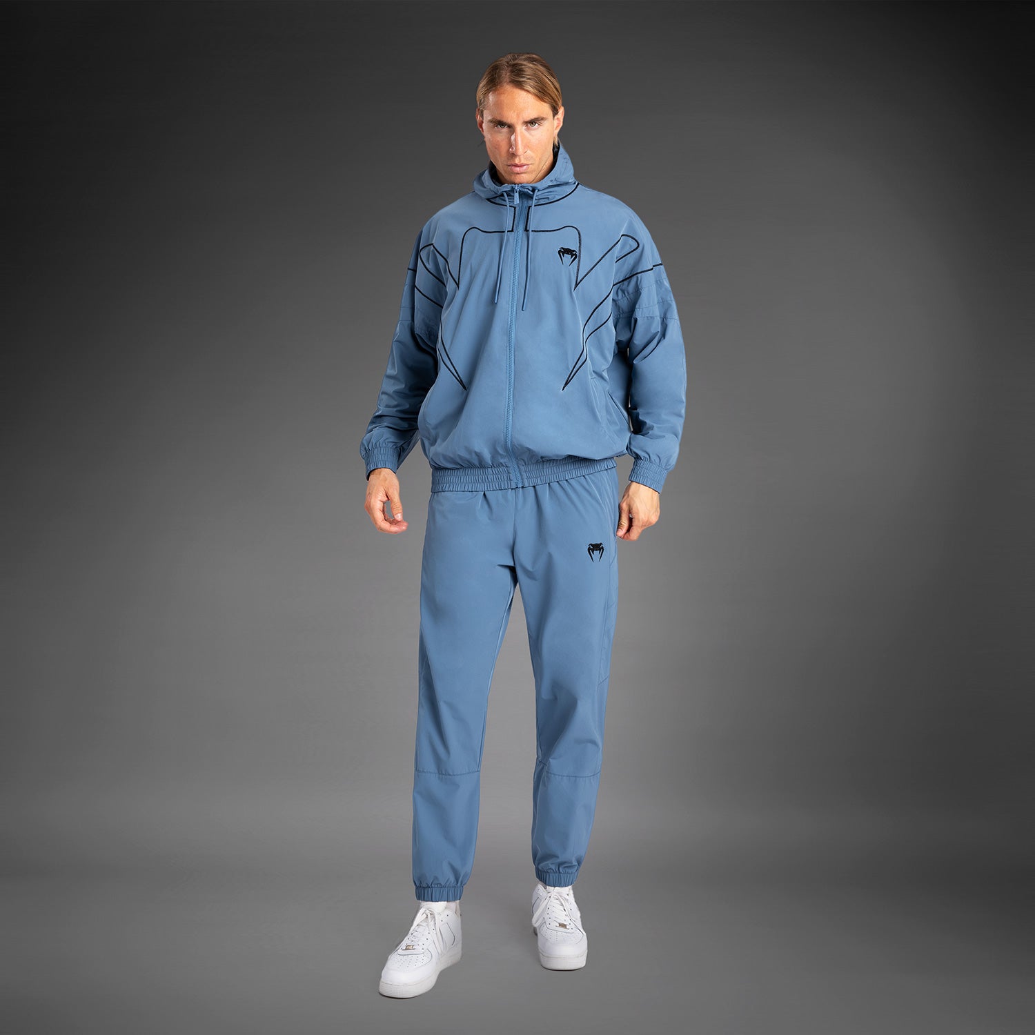 venum-attack-90-trainingsanzug-jacke-herren-blau-schwarz image 1
