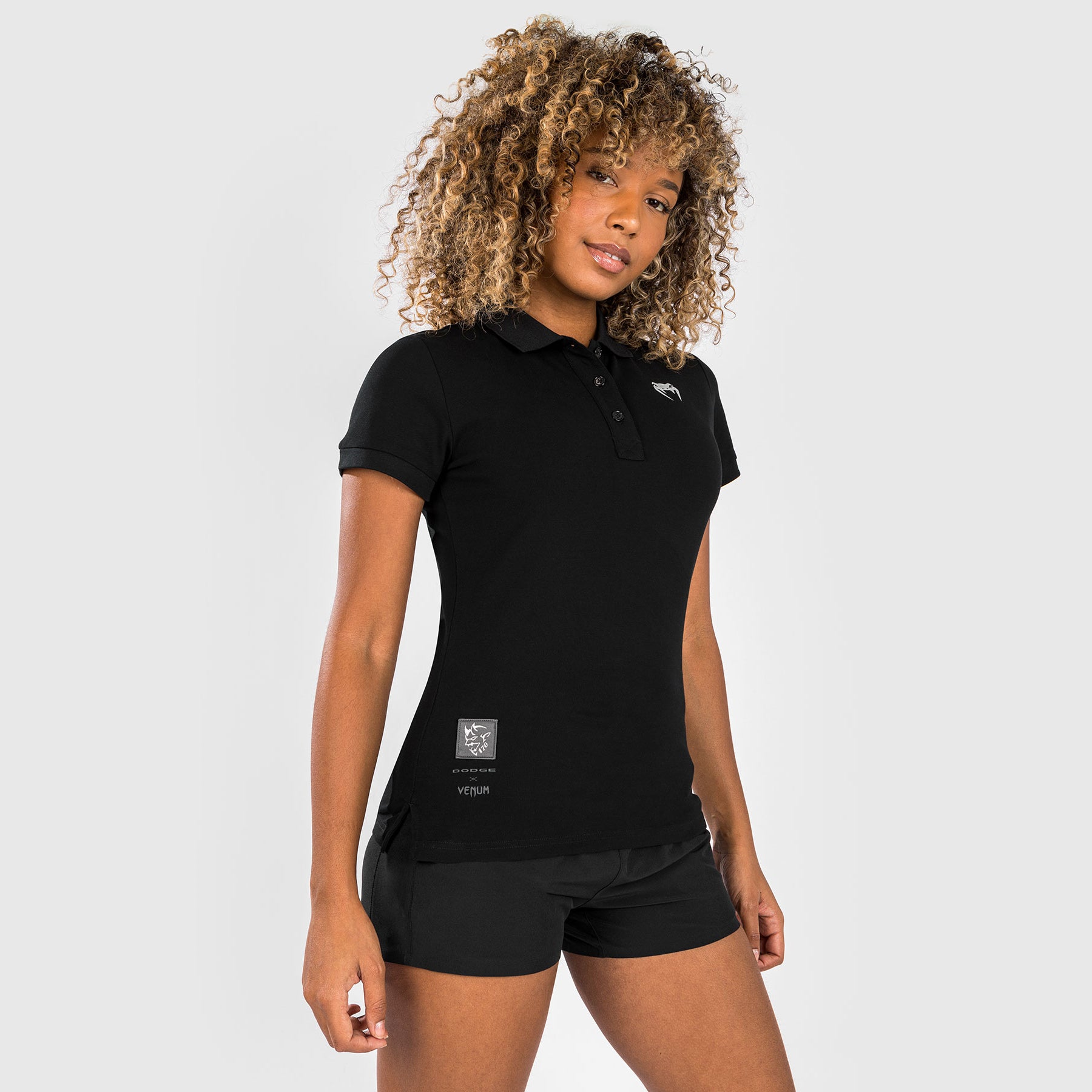 venum-x-dodge-demon-170-poloshirt-damen-schwarz image 3