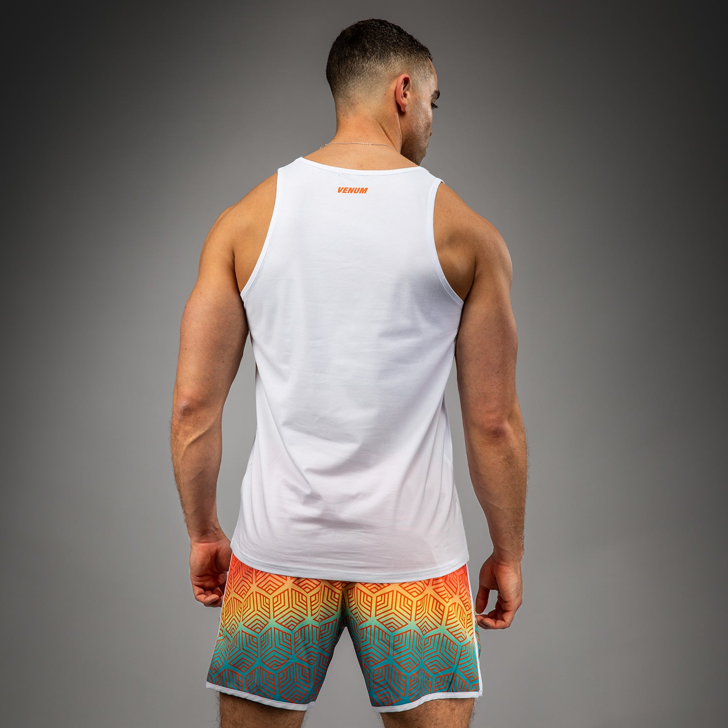 venum-echo-tank-top-herren-wei-orange-sonnenuntergang image 4