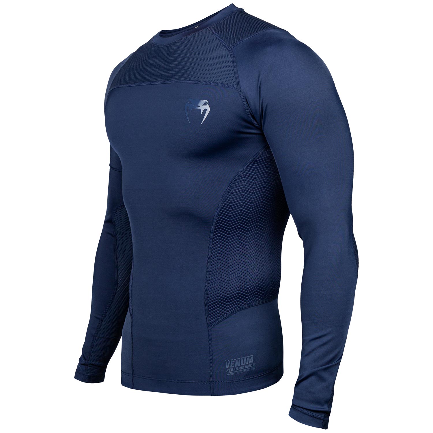 venum-g-fit-rashguard-langarm-marine-kompression image 2
