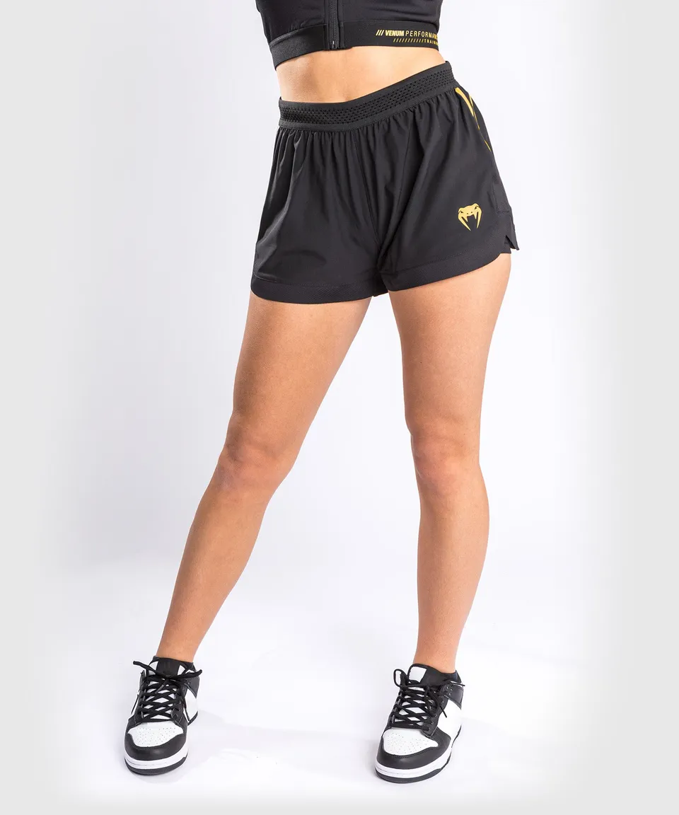 venum-tempest-2-0-sport-shorts-damen-schwarz-gold image 1